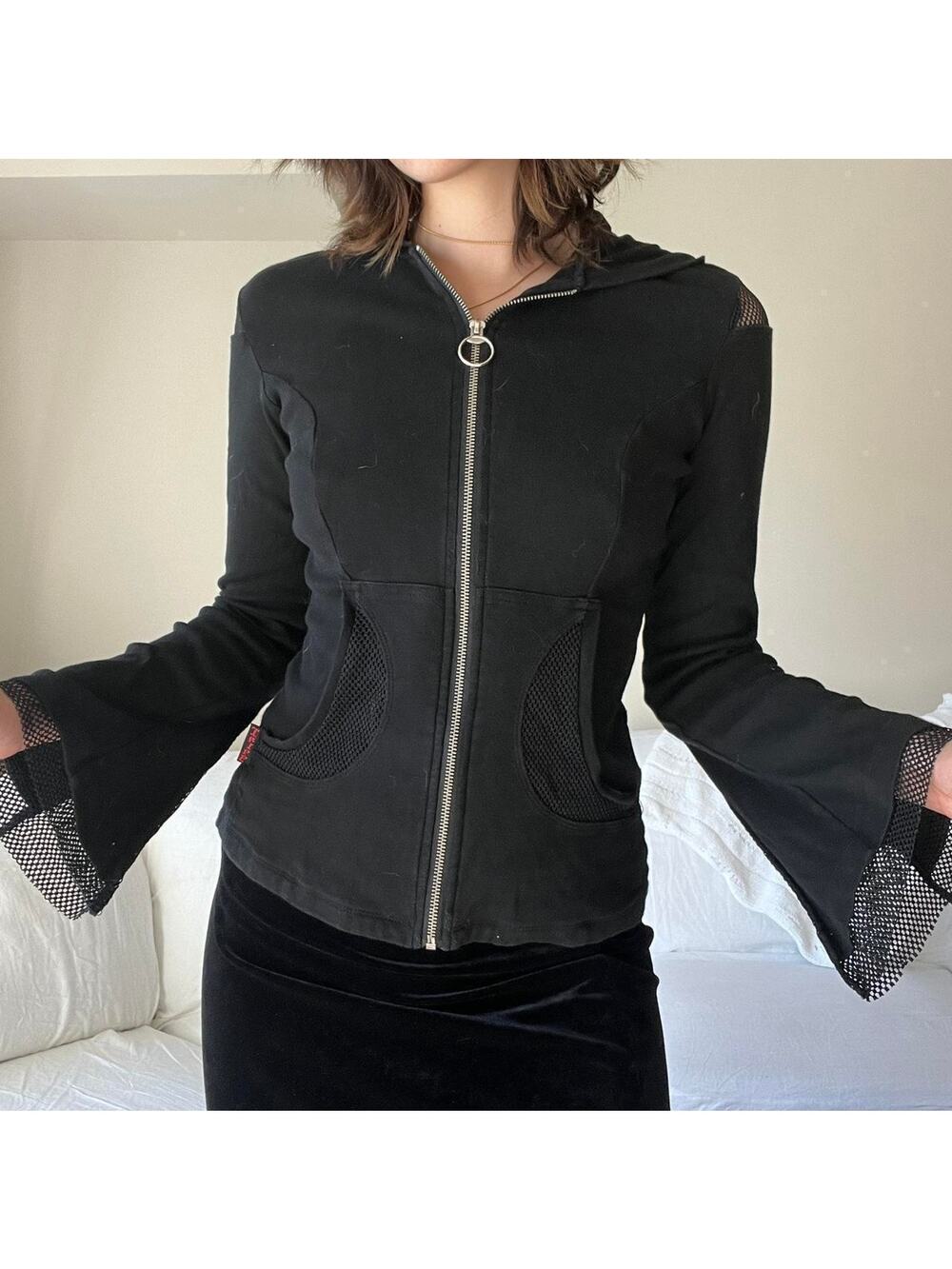 Black tripp nyc zip up - Picture 1 of 5